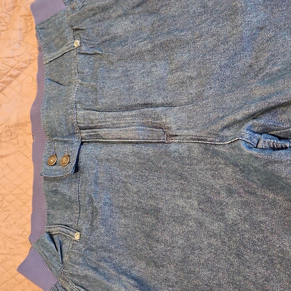 Womens Modern Fit Jeans Plus, Blue Cargo Pants by Woman Within,18W